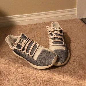 adidas cream color shoes